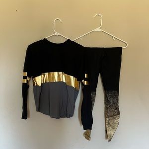 Weissman bottoms and Balera top dance costume set